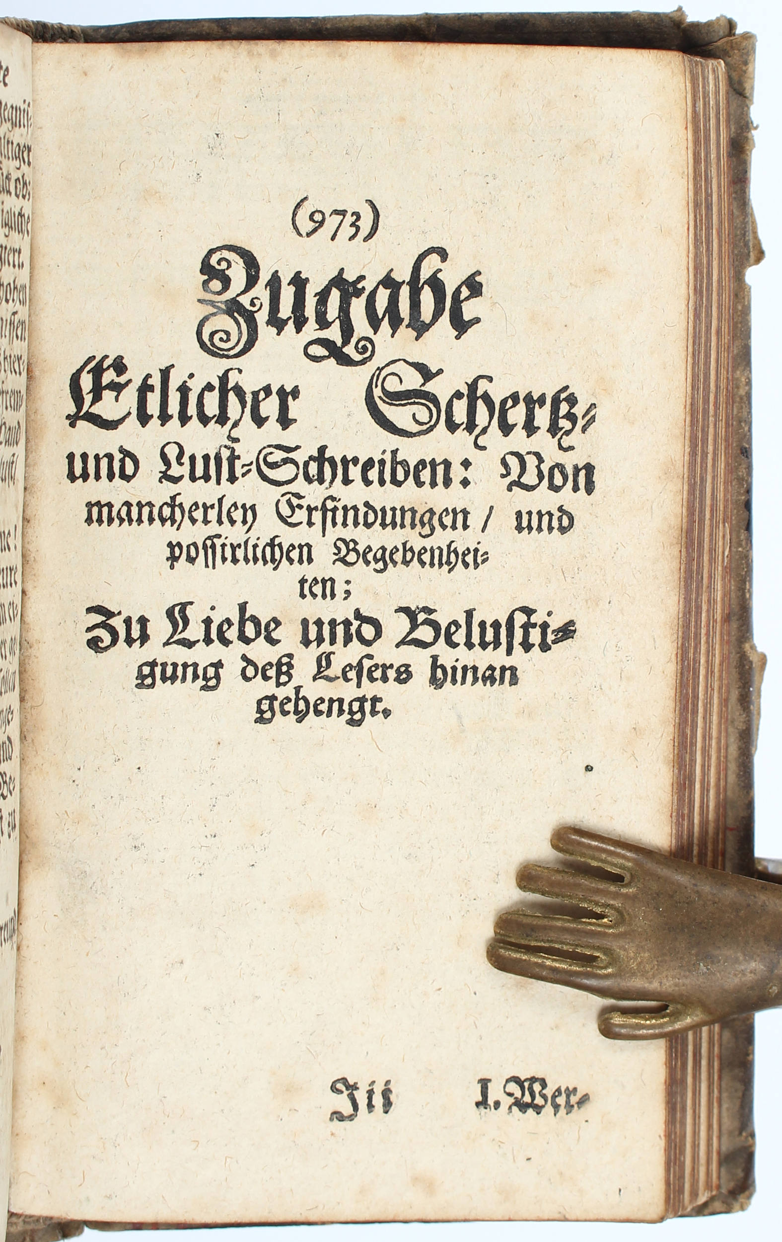 F(rancisci), Neu-Auffgerichtete Liebs-Cammer