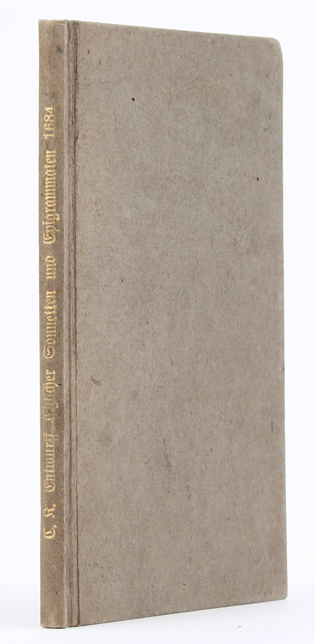 (Kormart), Entwurff etzlicher Sonnetten