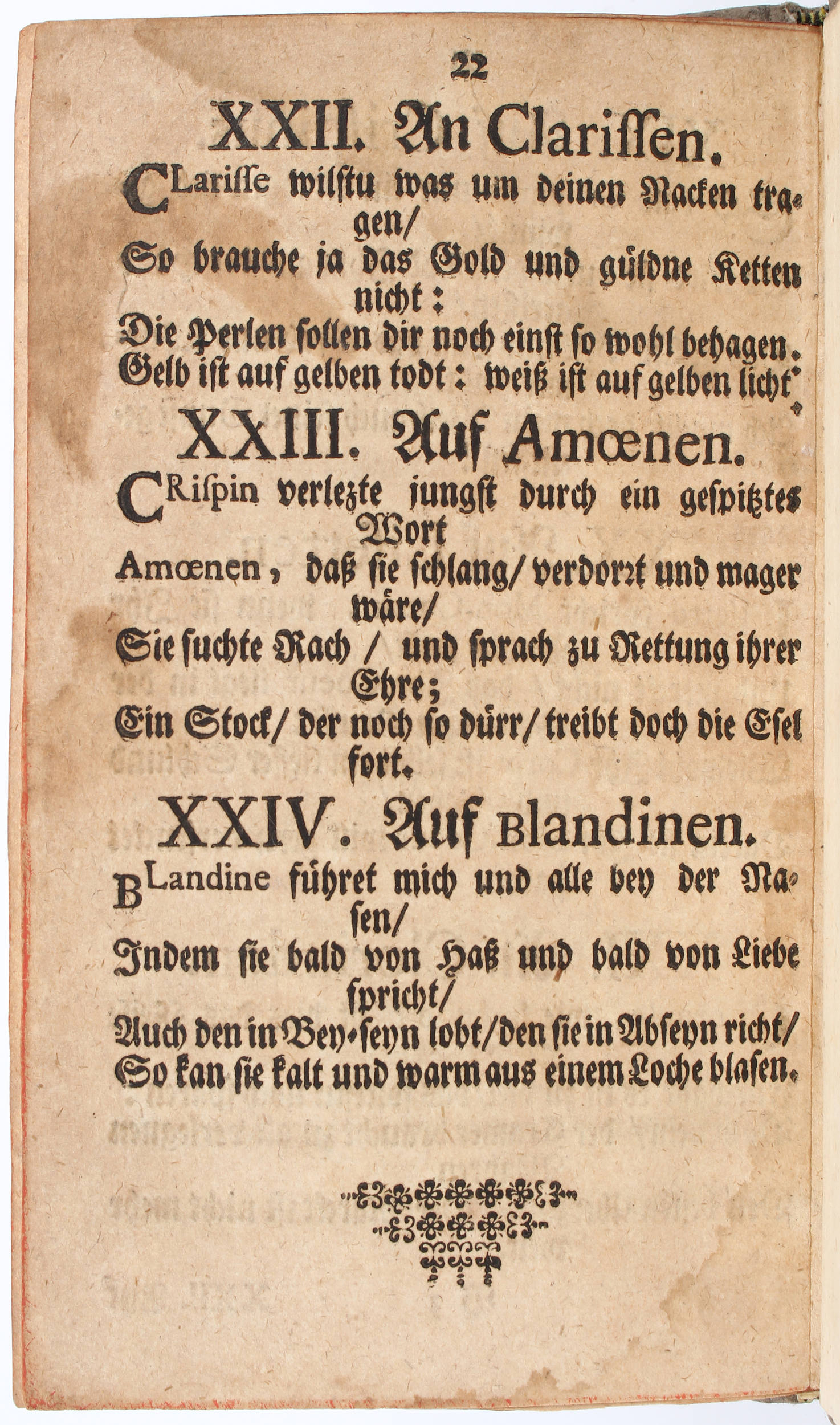 (Kormart), Entwurff etzlicher Sonnetten