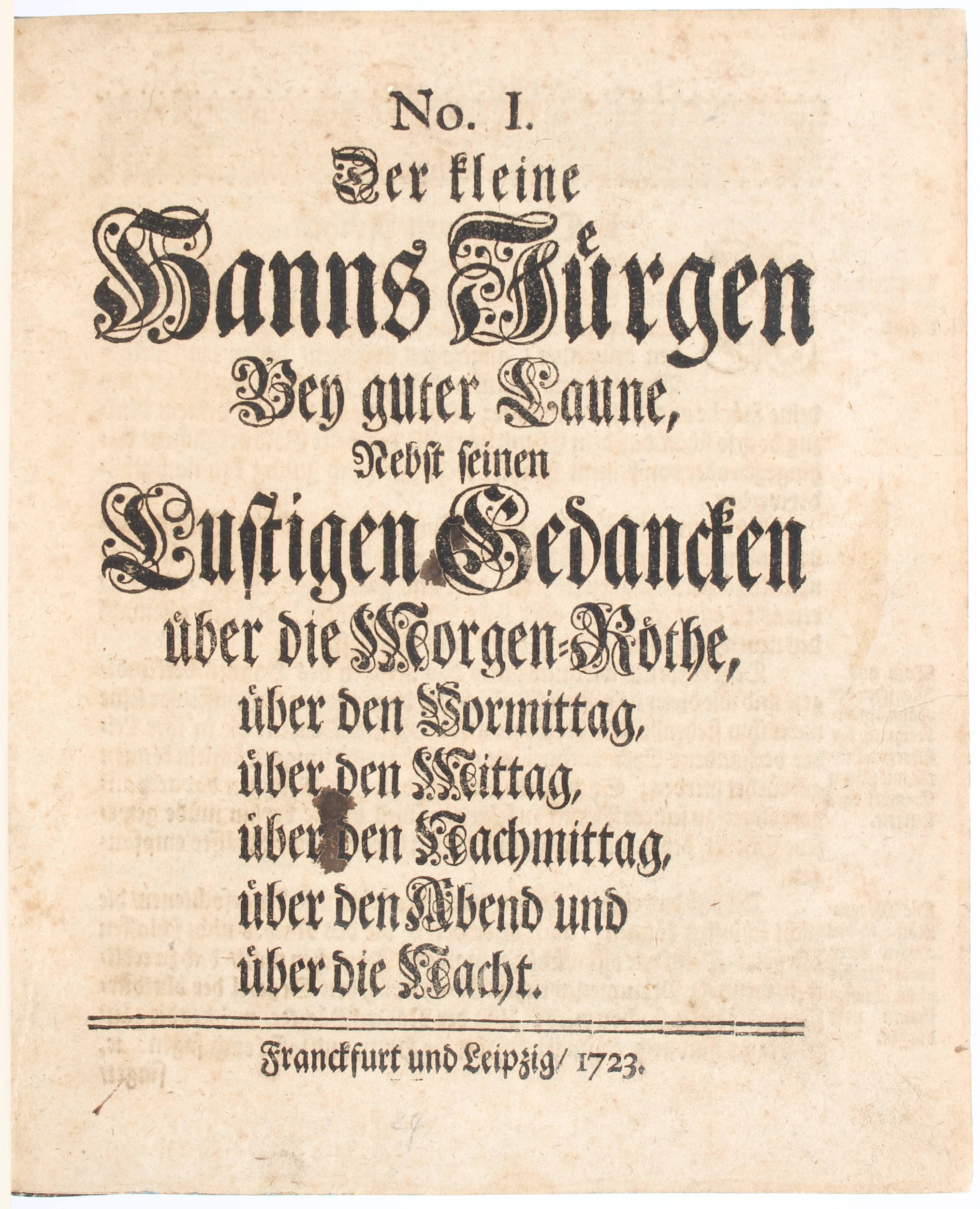 Der kleine Hanns Jürgen