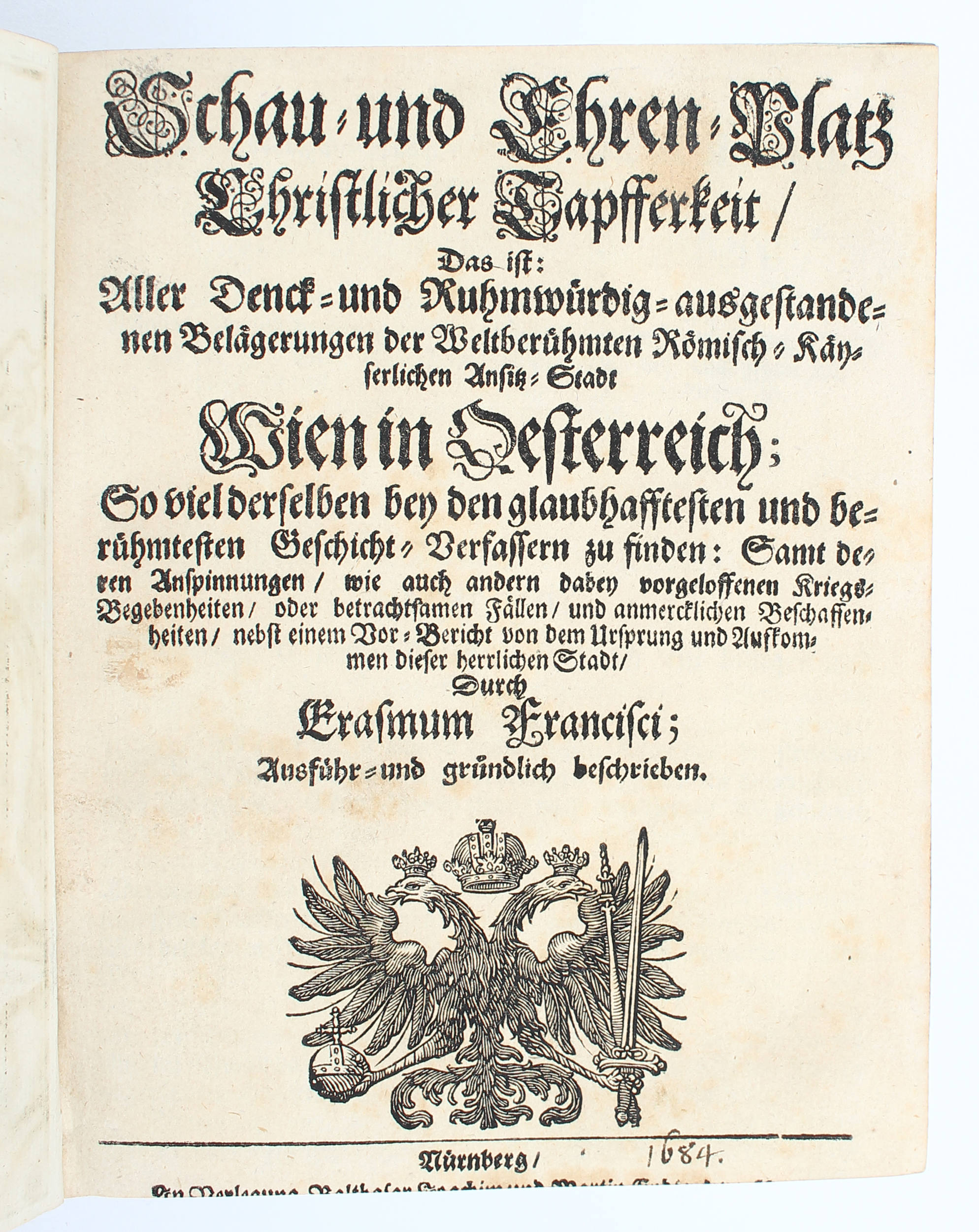 Francisci, Belägerungen der Ansitz-Stadt Wien