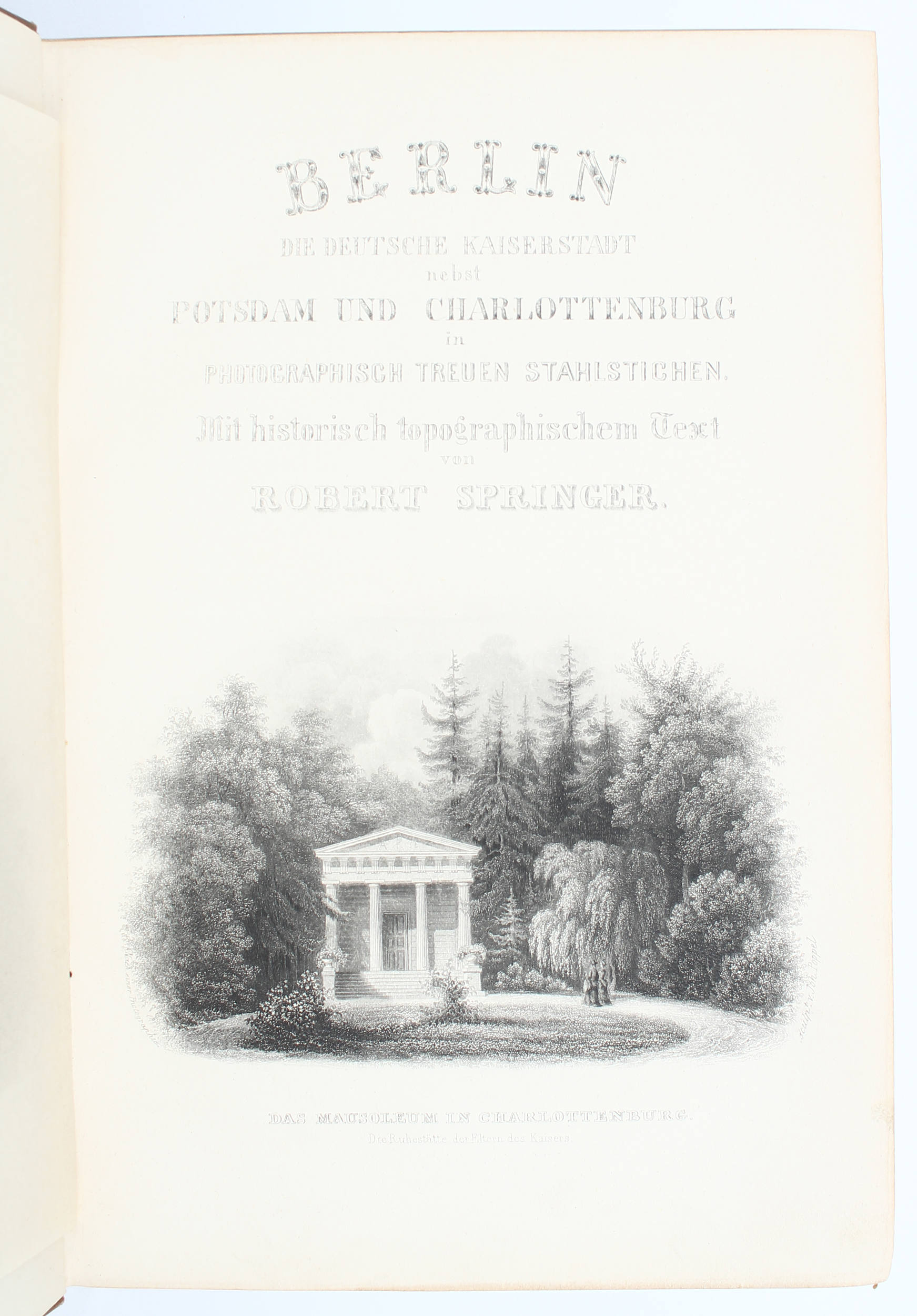 Springer, Die deutsche Kaiserstadt. 1883