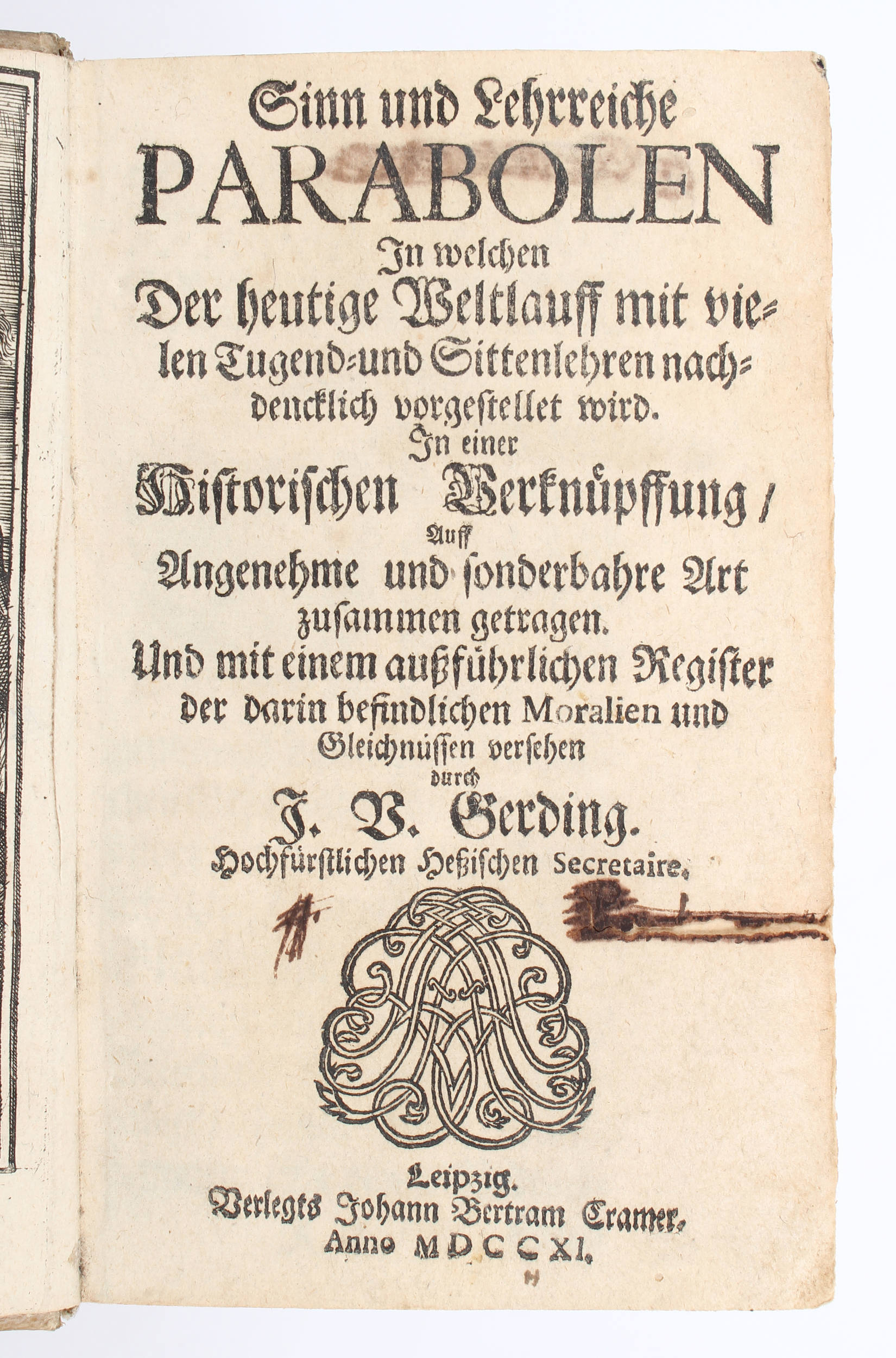 Gerding, Sinn- und lehrreiche Parabolen