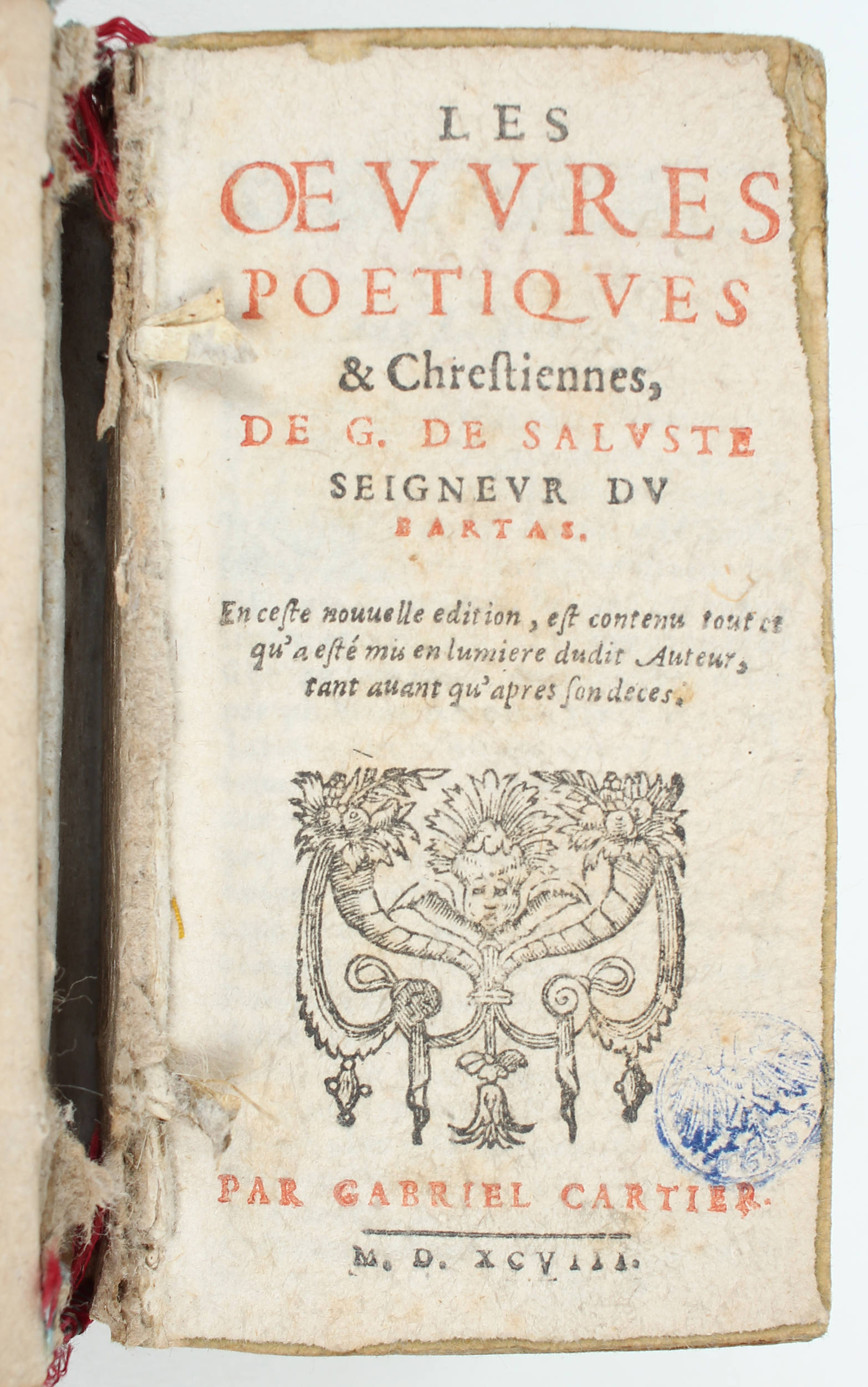 Saluste du Bartas, Oeuvres