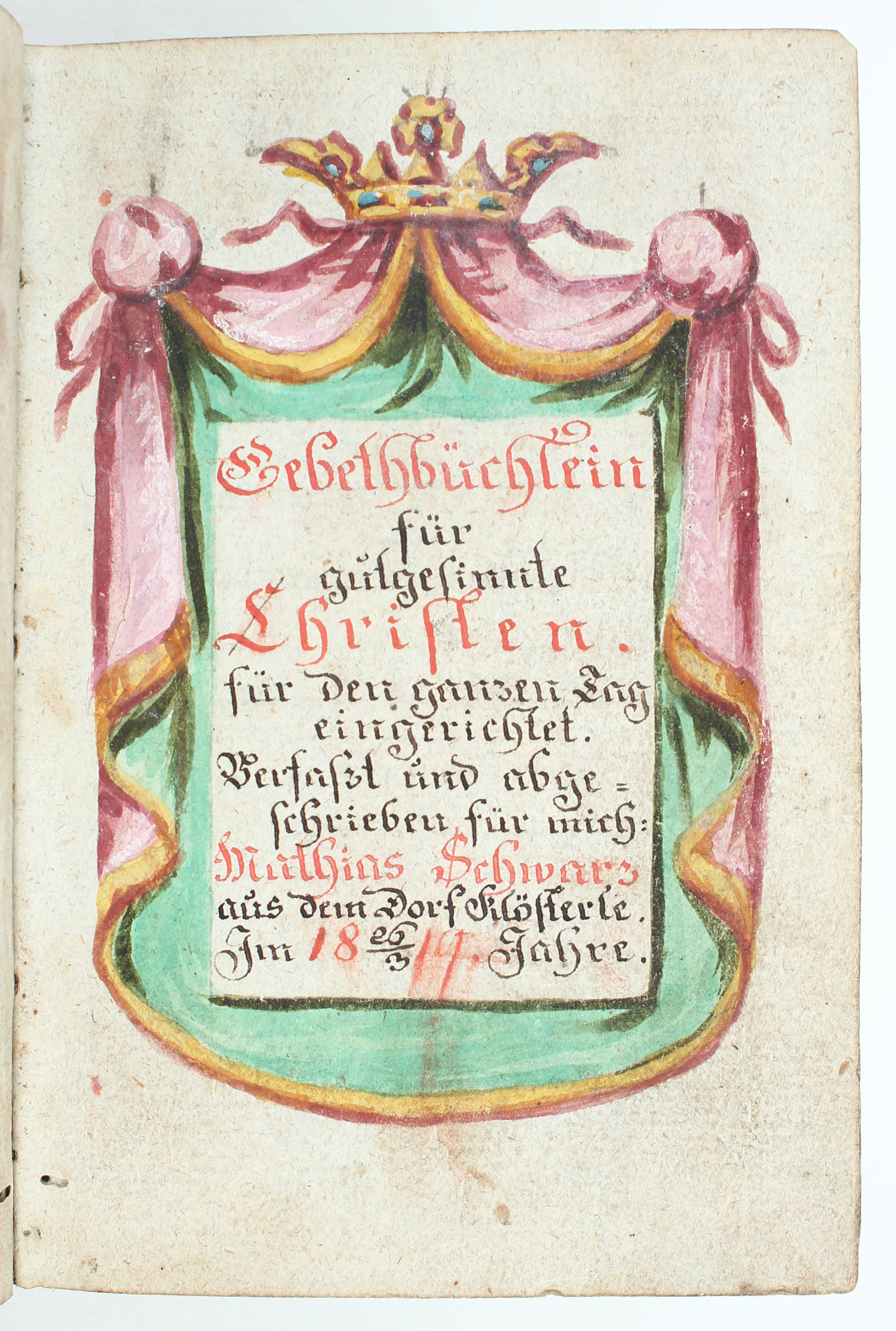 Gebethbüchlein für gutgesinnte Christen