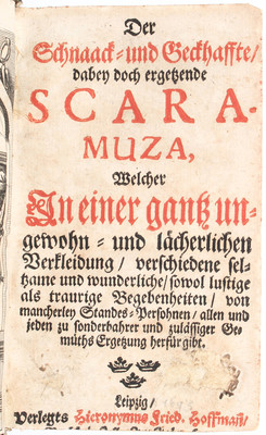 Schnaack- und Geckhaffte Scaramuza