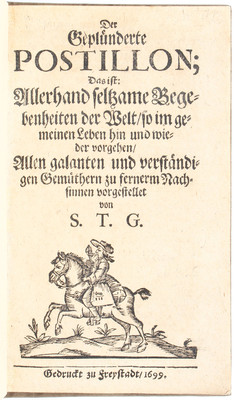 (Pallavicino), Der geplünderte Postillon