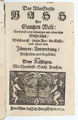 (Rist), Das alleredelste Nass der Welt / 2 Bde.