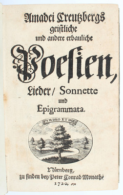 (Sinold gen. von Schütz), Geistliche Poesien