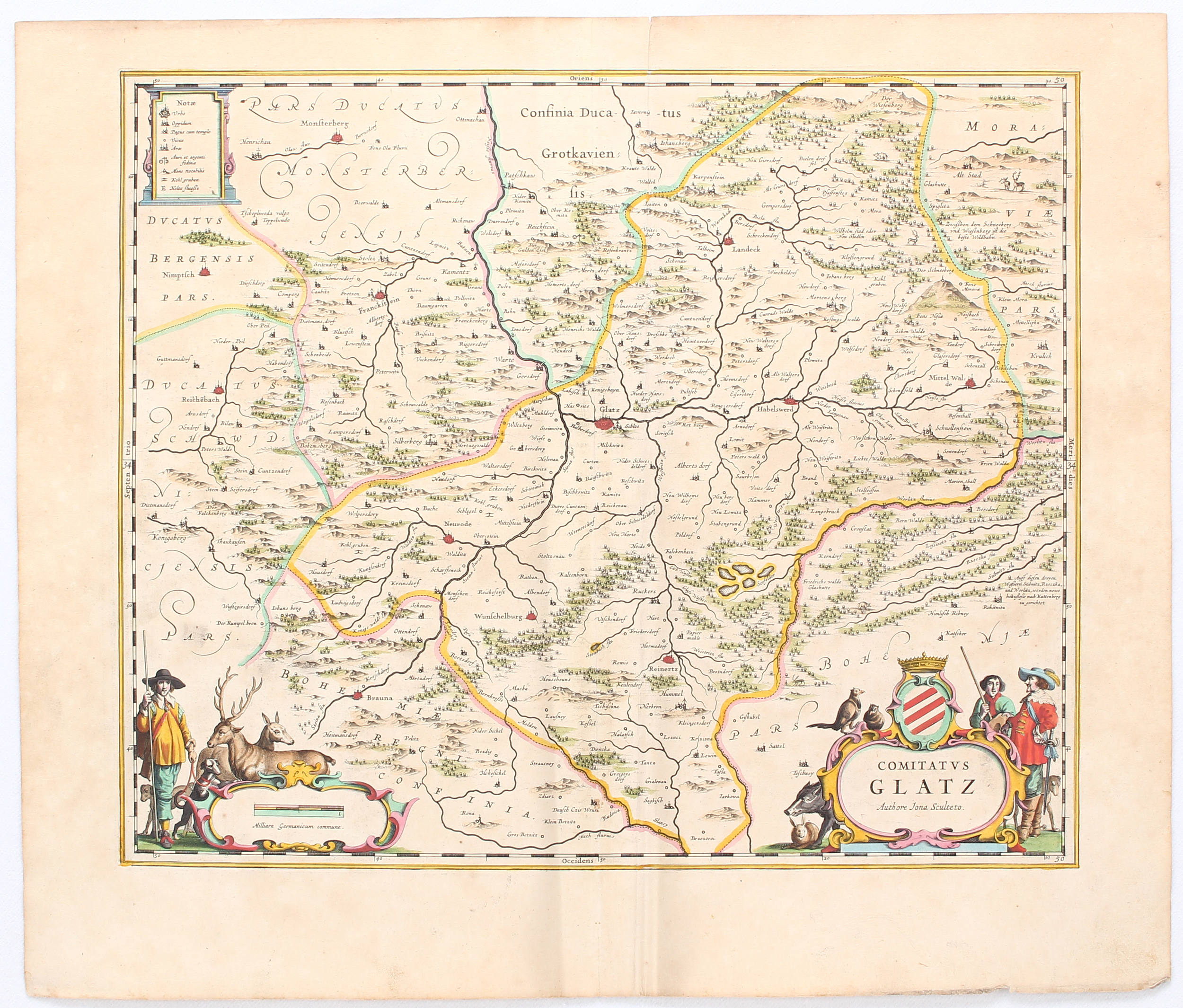 Schlesien. / 4 Bll. (Blaeu)