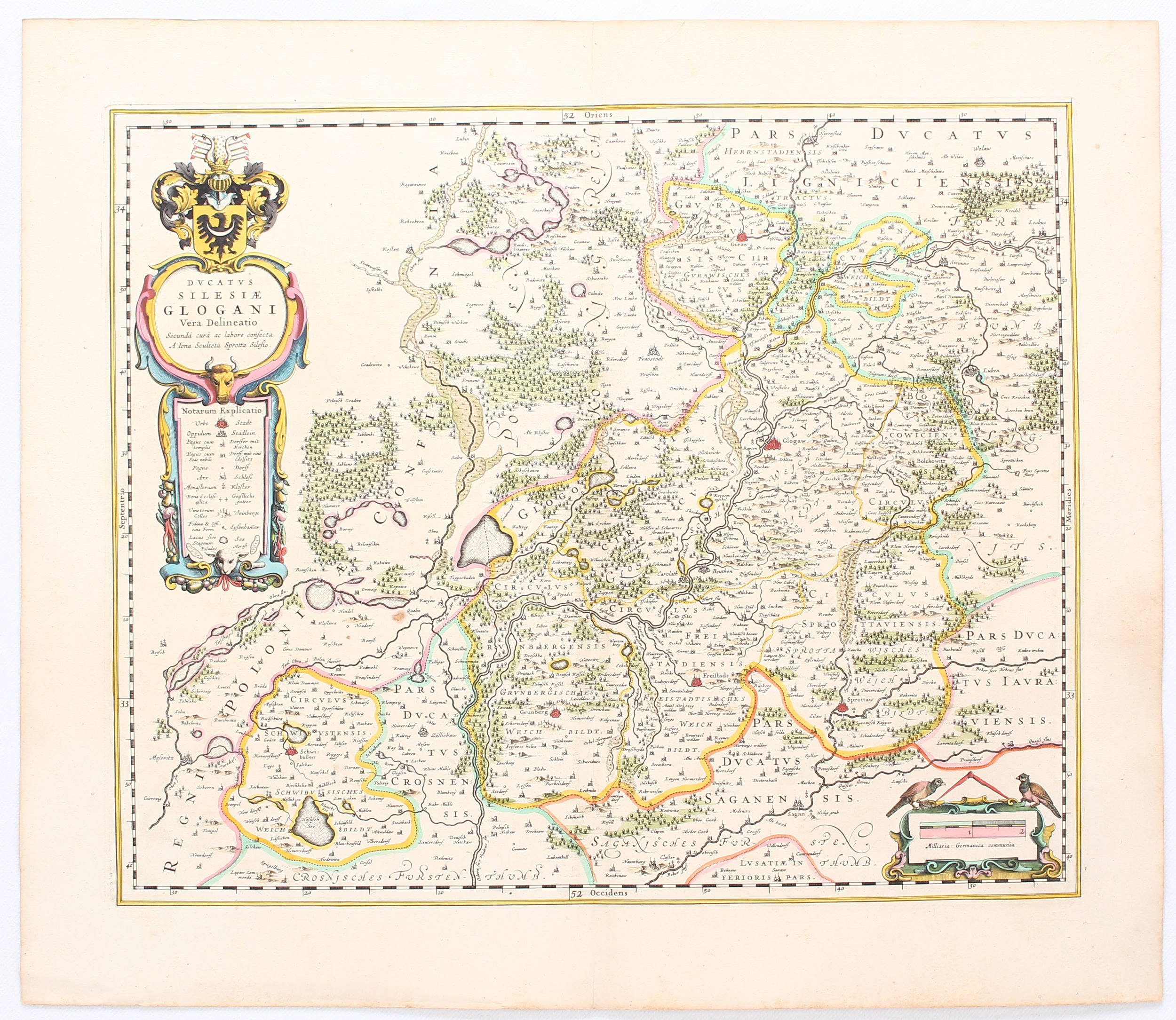 Schlesien. / 4 Bll. (Blaeu)