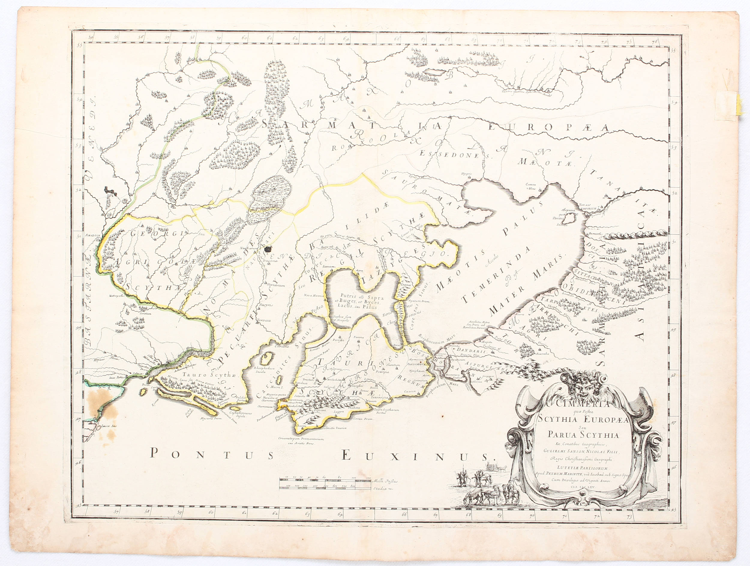 Russland. 6 Bll. Homann E., Robert u. Sanson