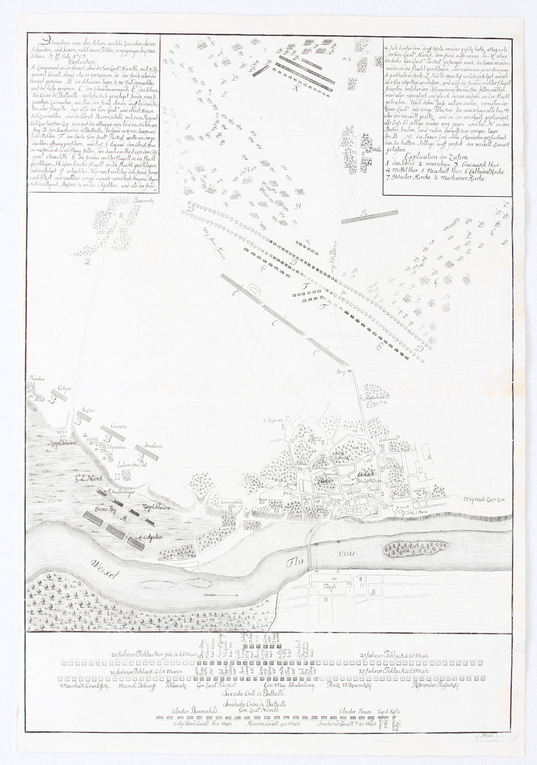 Warschau. (Merian) / 7 Bll.