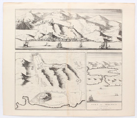 Sibenik + Trogir. 2 Bll. Mortier