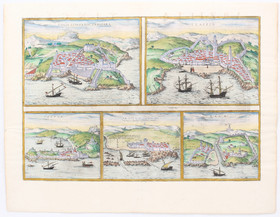 Tanger mit 4 anderen. (Braun-Hog.) / 3 Bll.