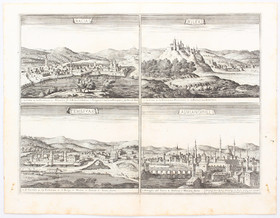 Temesvar mit 3 and. auf 1 Bl. Rossi