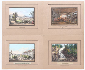 Riesengebirge. 8 Ans. auf 2 Bll. Knippel