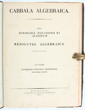 Christmann, Cabbala algebraica