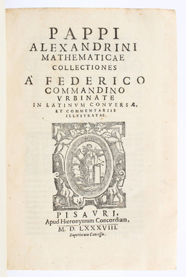 Pappus Alexandrinus, Collectiones