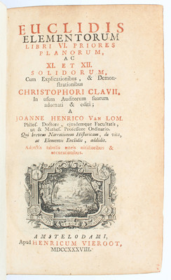 Euclid, Elementorum libri VI ac XI et XII