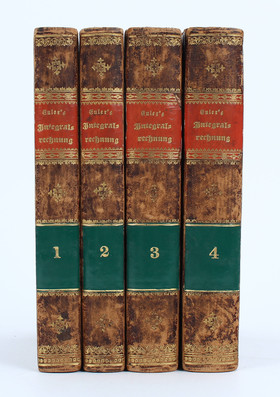 Euler, Anleitung zur Integralrechnung. 4 Bde.