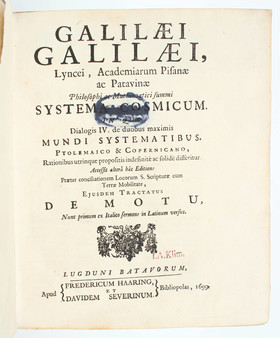 Galilei, Systema cosmicum. 1699