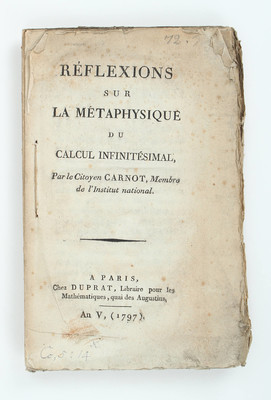 Carnot, La métaphysique du calcul infinitésimal