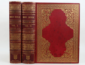 Biblia anglica. Cambridge 1837. 2 Bde.