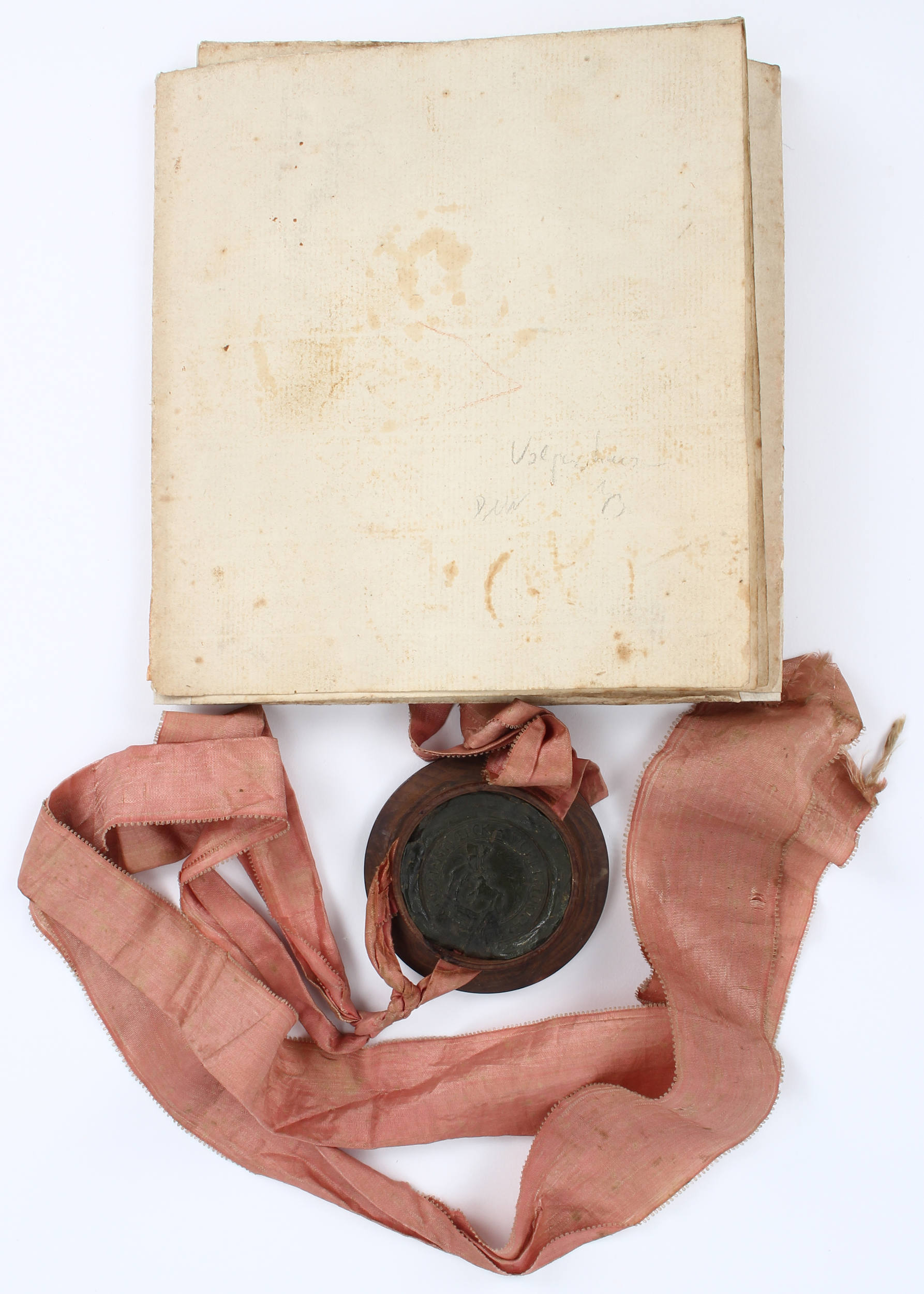 Aquarellierter Gesellenbrief Friedrichroda