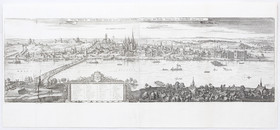 Mainz. 2 Bll. Merian bzw. Danckaerts