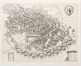 Hamburg. (Janssonius-Leti)