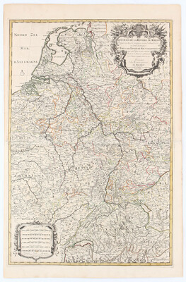 Rheinlauf. Sanson-Jaillot / 8 Bll.