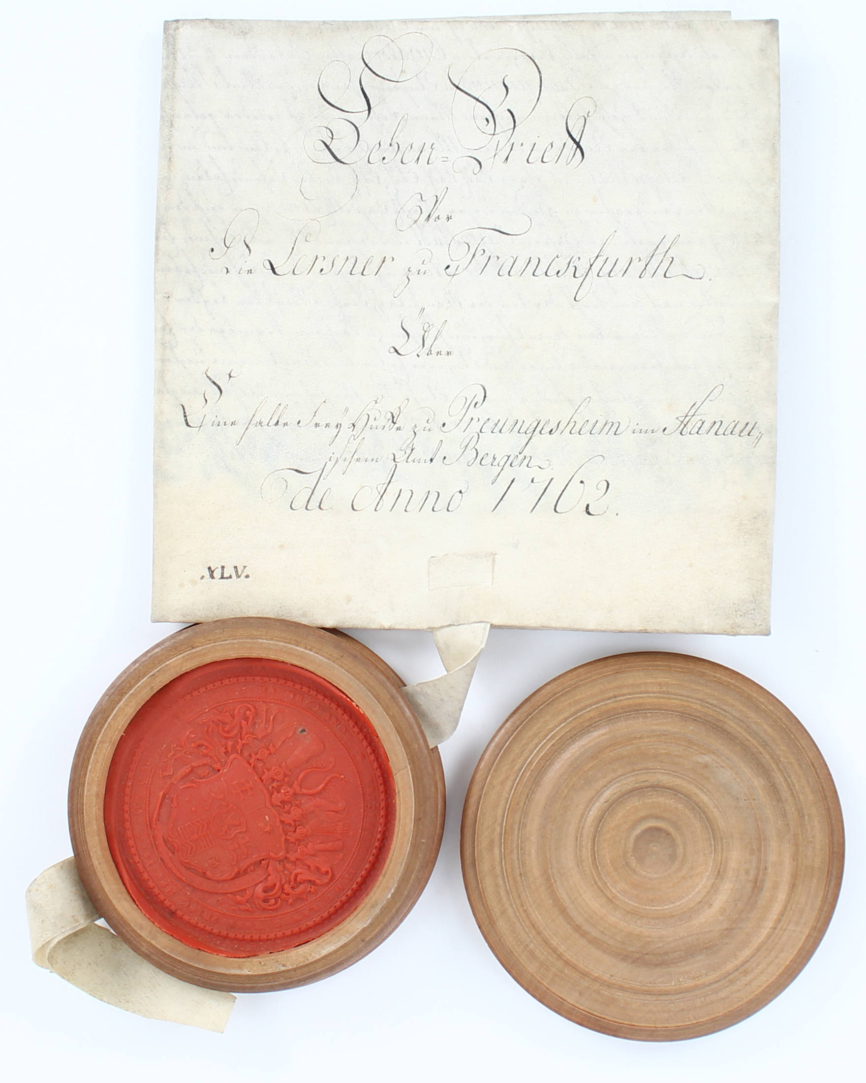 Karl, Landgraf von Hessen-Kassel, Lehensbrief für Lersner