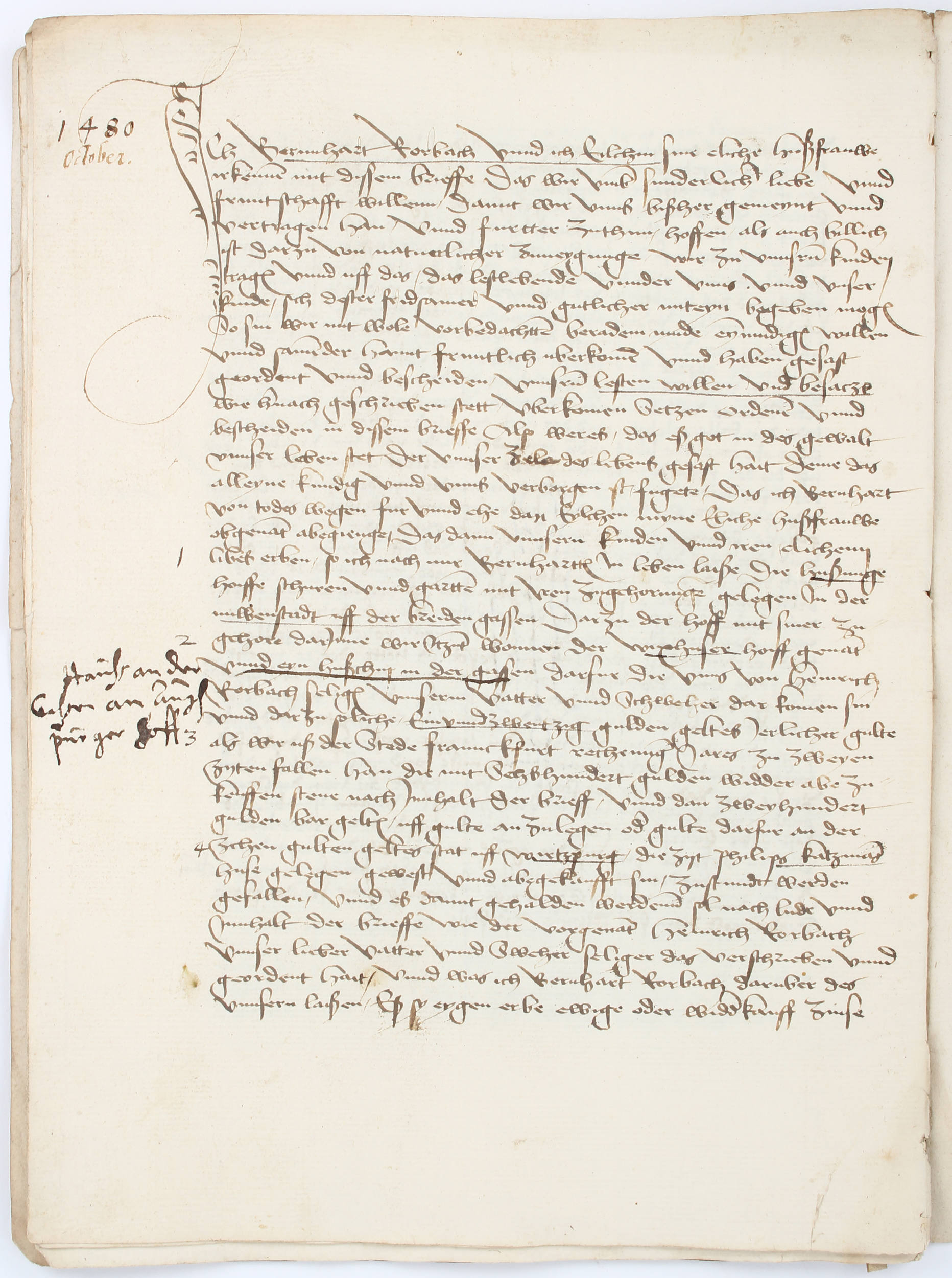 (Rorbach u.a.), Handschrift. Ca. 1480ff.
