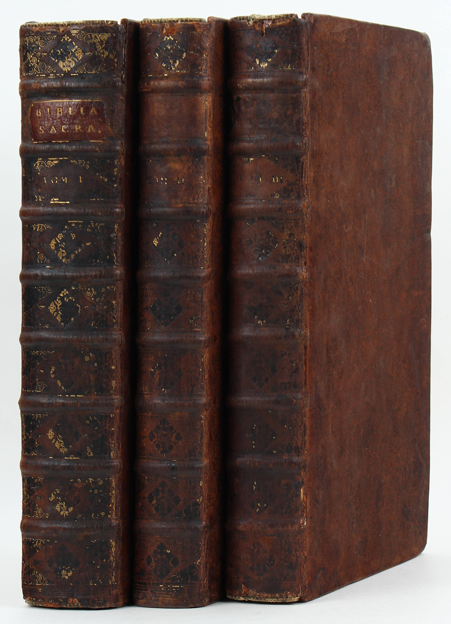 Biblia germanica. Basel 1665. 3 Bde.