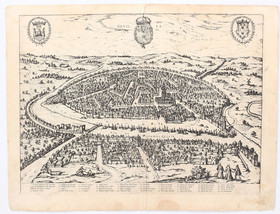 Sevilla. (Braun-Hogenberg)