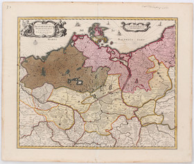 Brandenburg-Mecklenburg. Visscher / 3 Bll.