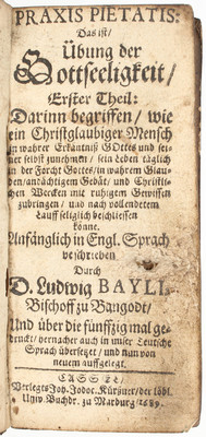 Bayly, Praxis pietatis