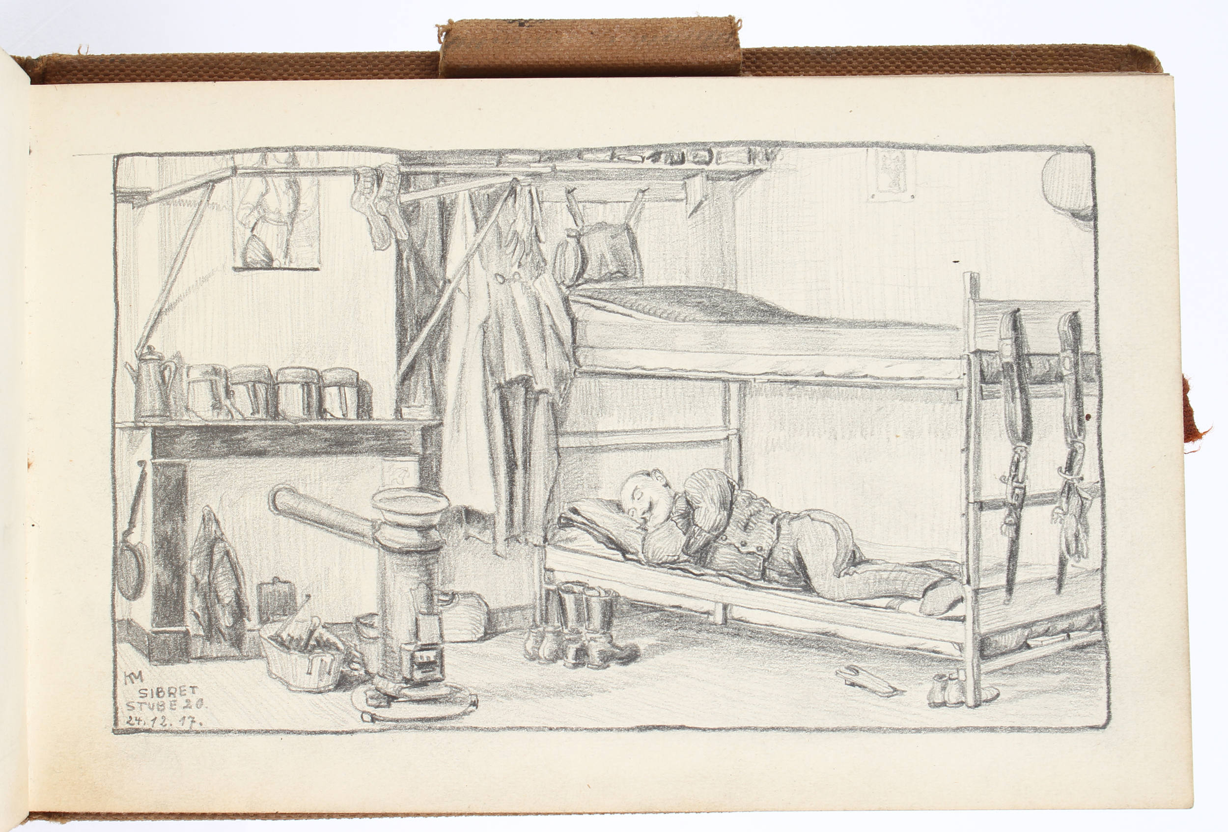 Skizzenalbum Karl Müller, 1. Weltkrieg