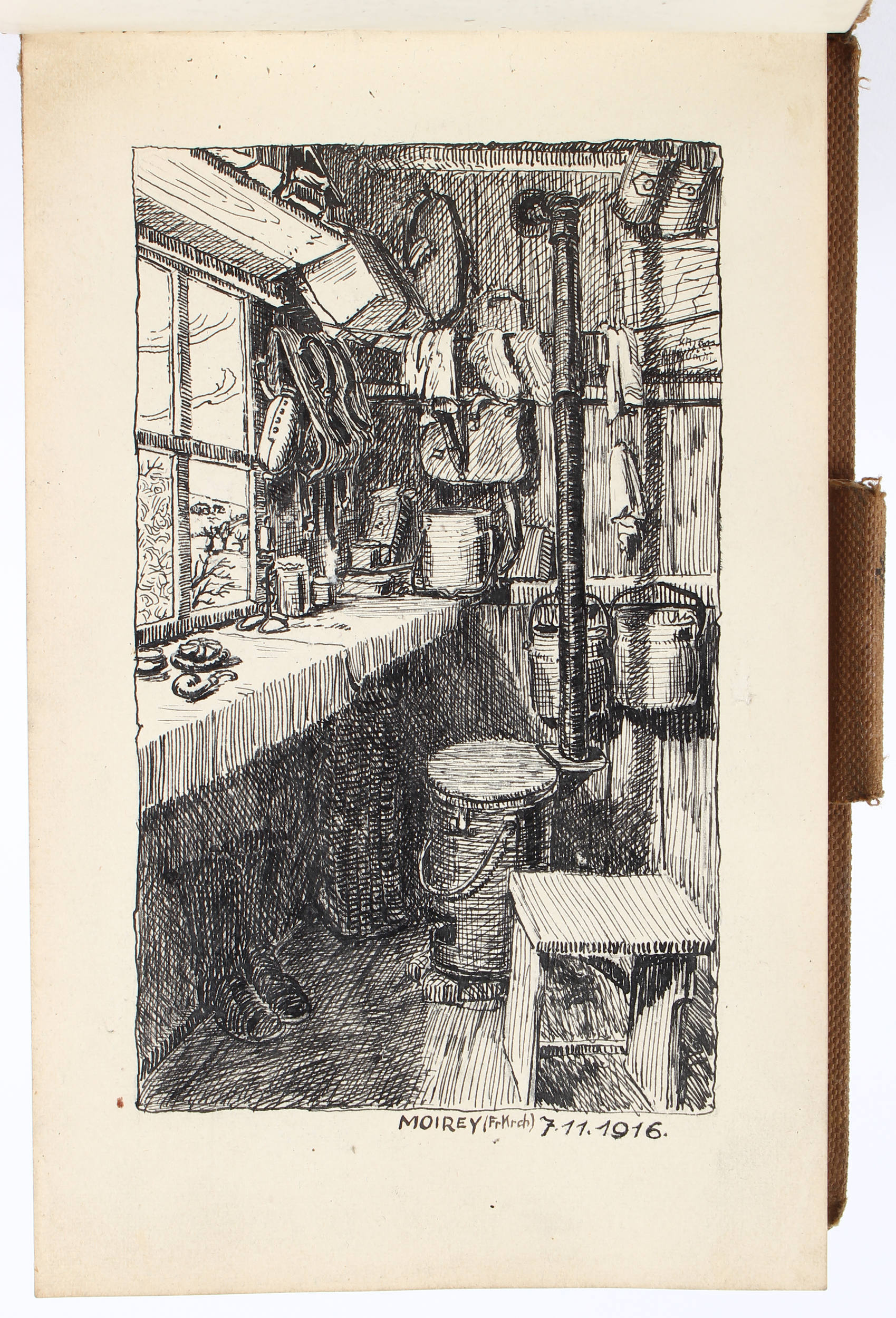 Skizzenalbum Karl Müller, 1. Weltkrieg