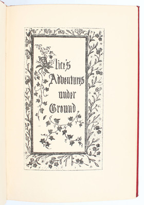 Carroll, Alice under Ground