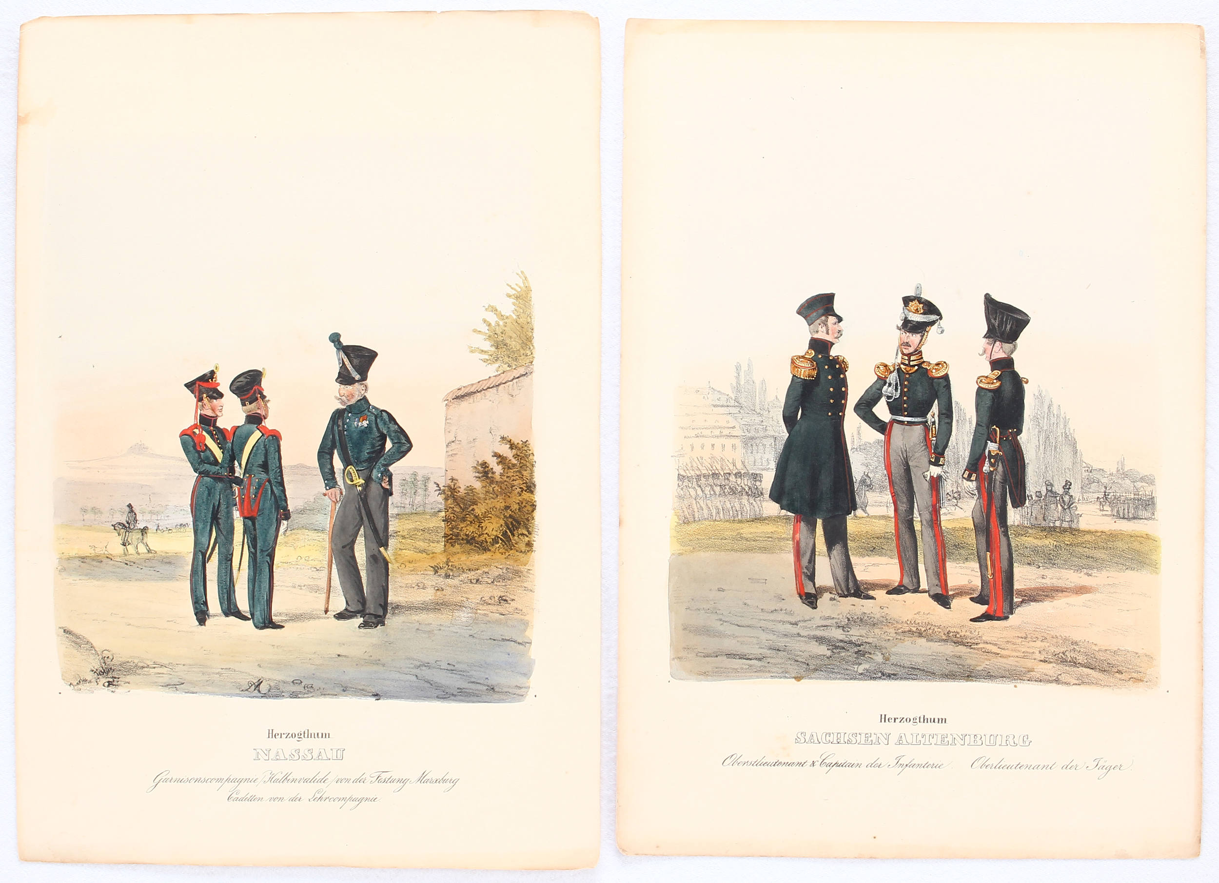 Uniformen. 28 Bll. Eckert-Monten