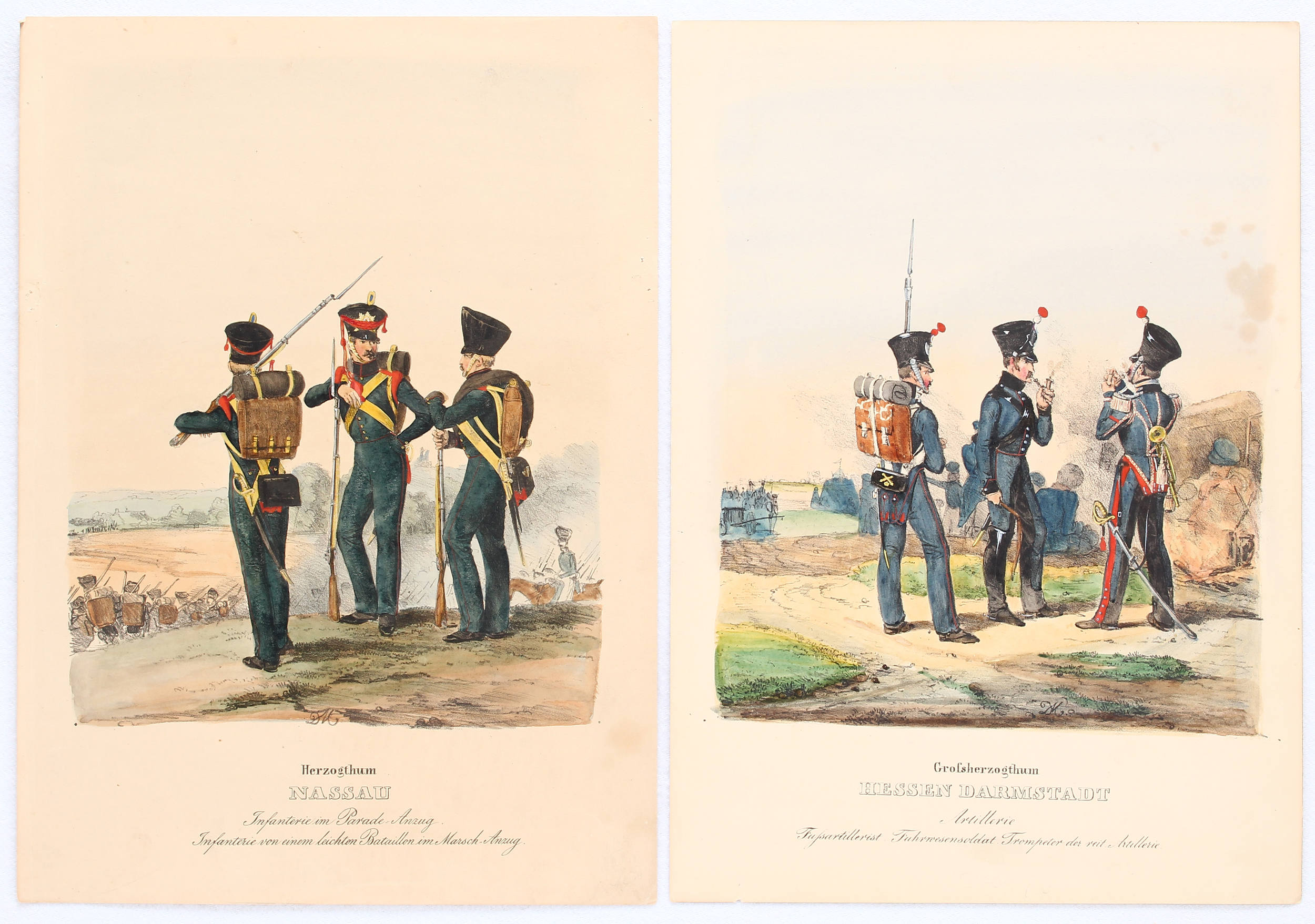 Uniformen. 28 Bll. Eckert-Monten