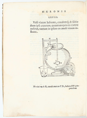 Hero Alexandrinus. Spiritalium liber