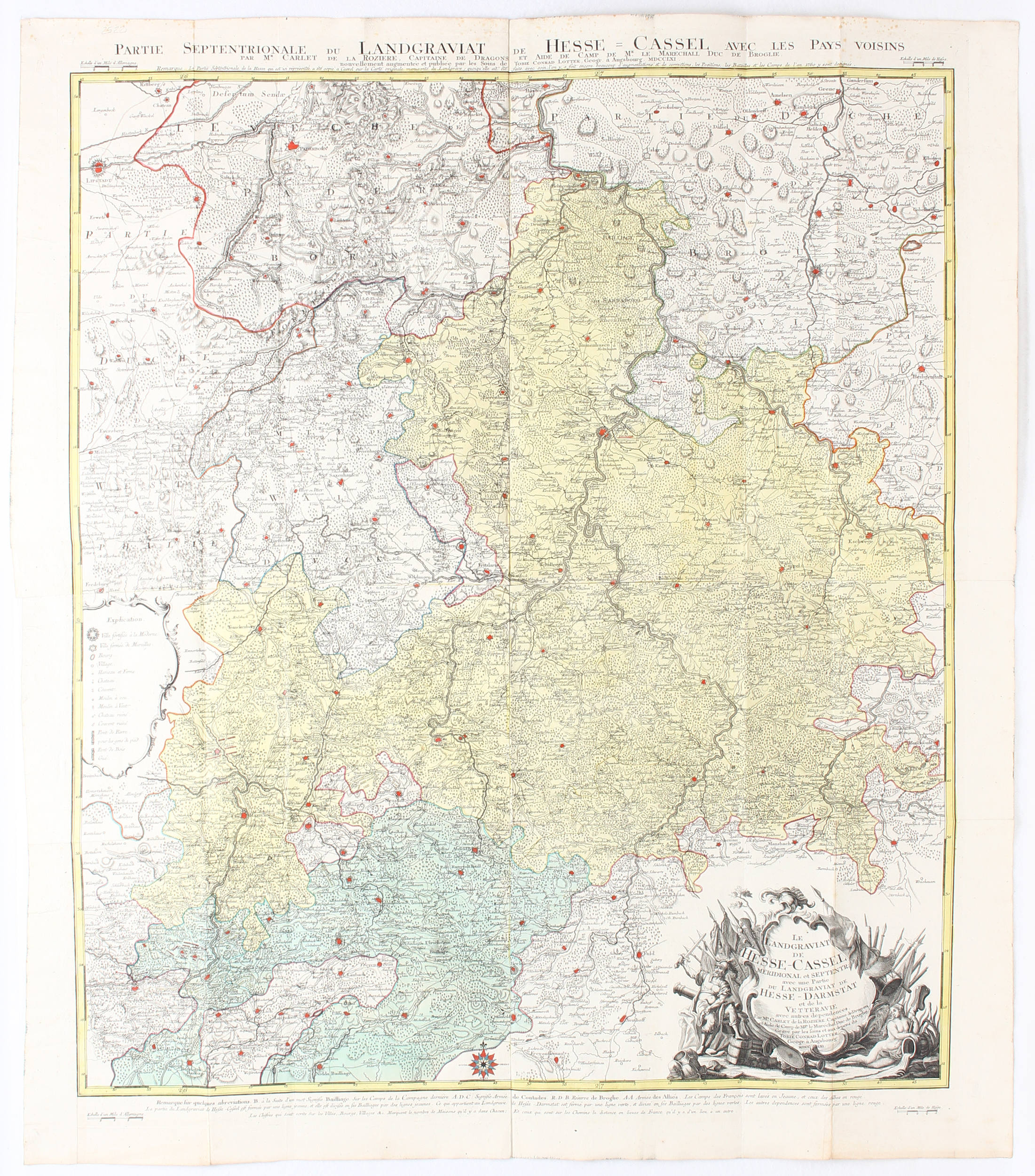 Neckar + Bruchsal. 2 Bll. Homann E. / 9 Bll.