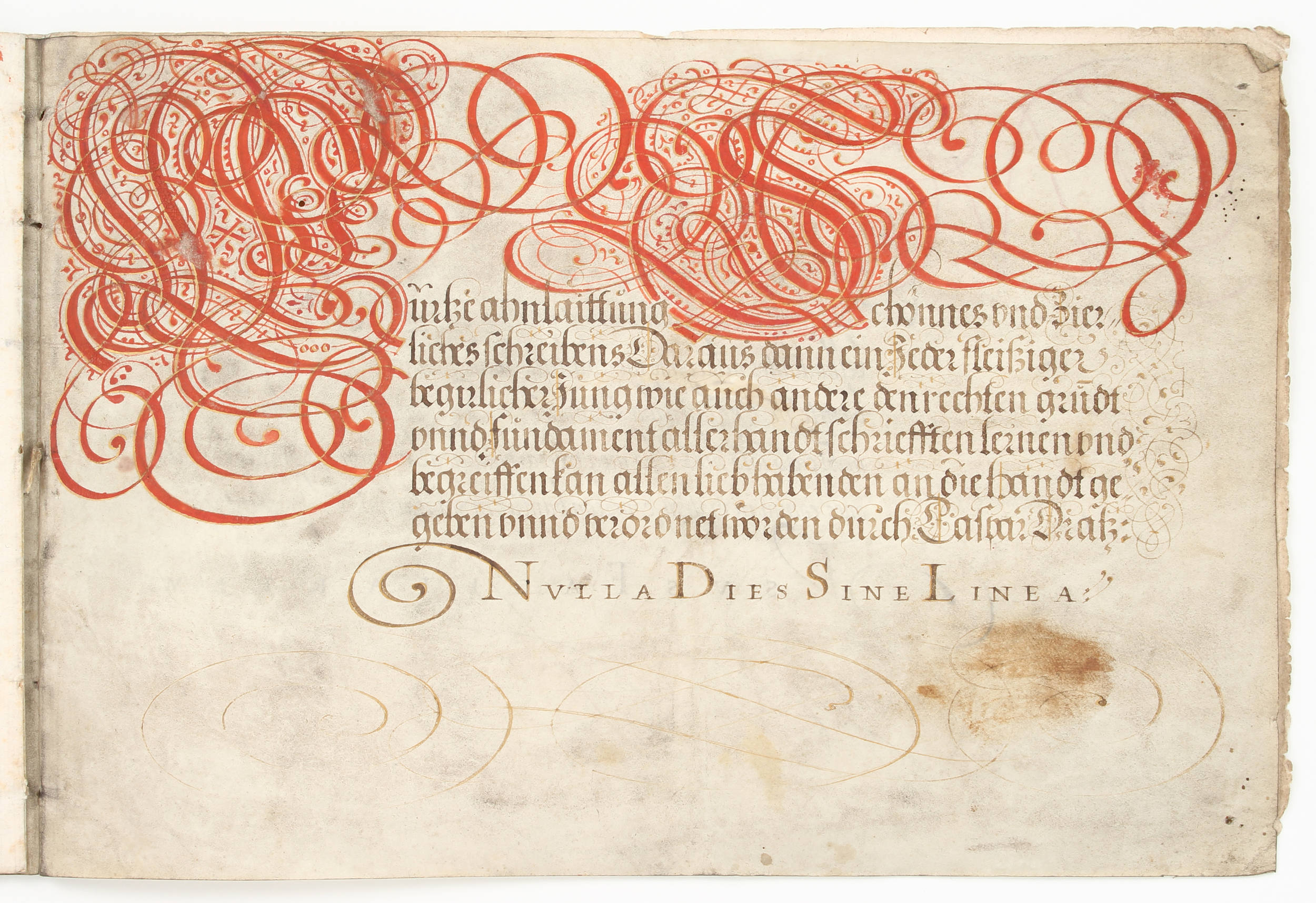 Dratz, Kalligraphische Handschrift