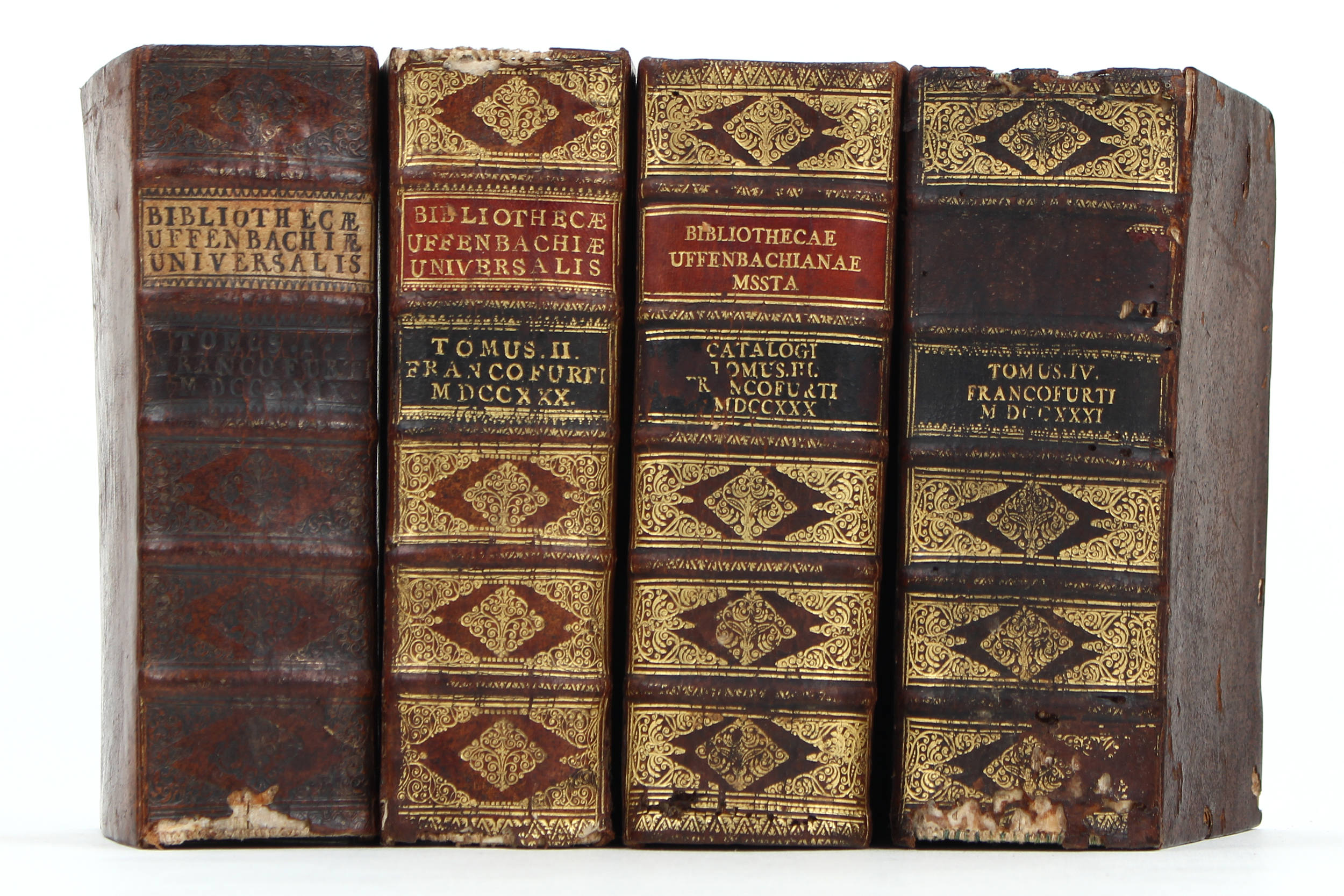 Bibliotheca Uffenbachiana. 4 Bde.