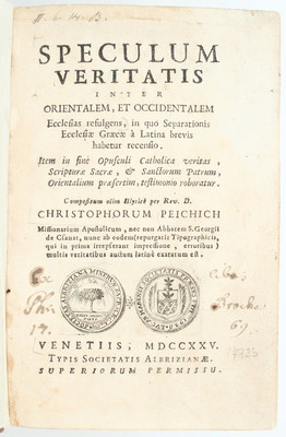 Peichich, Orient. occident.