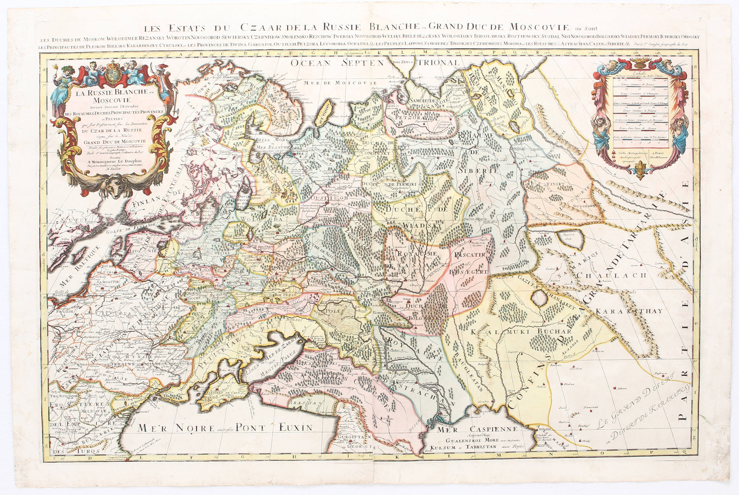 Russland. Sanson-Jaillot