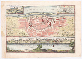 Warschau. Plan-Ansicht. (Fer-)Coquart